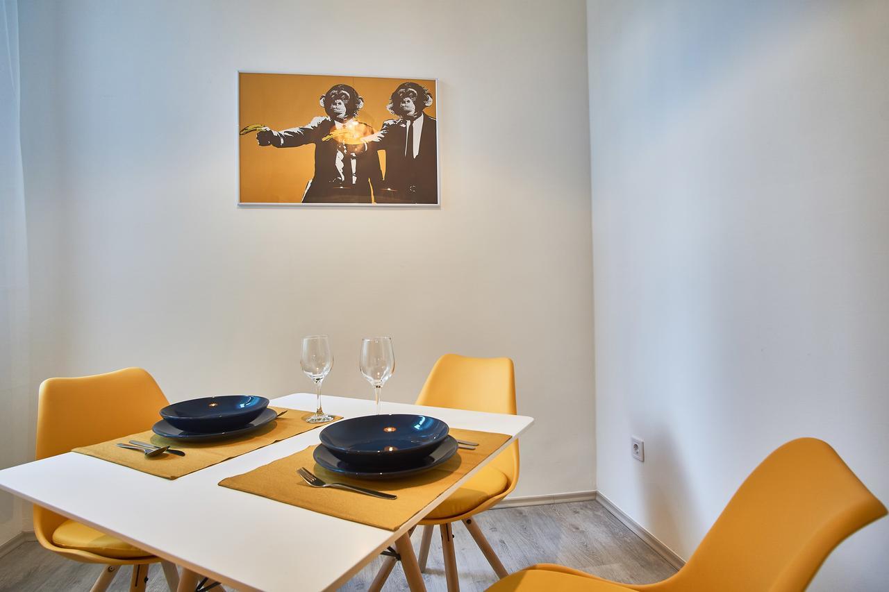 Design Apartment In The City Center With Ac Budapeşte Dış mekan fotoğraf