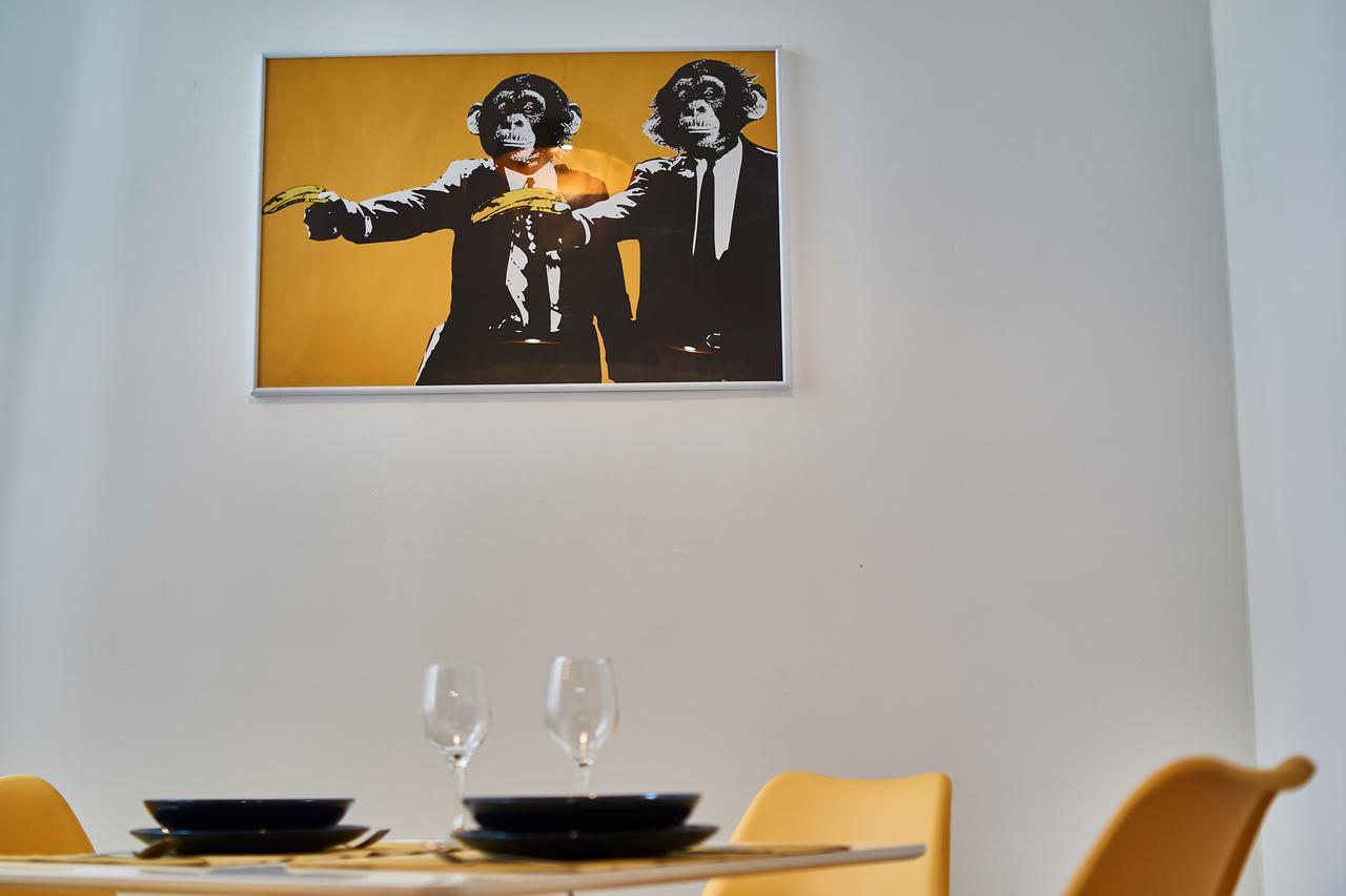 Design Apartment In The City Center With Ac Budapeşte Dış mekan fotoğraf